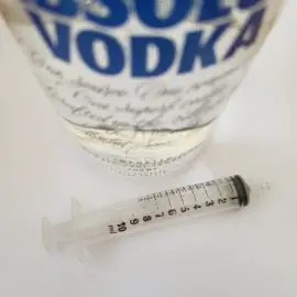 vodka dosing